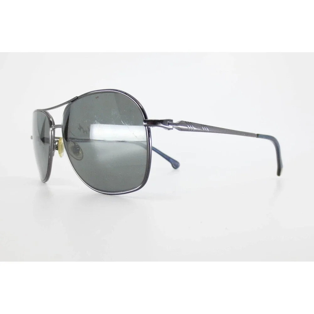 Brooks Brothers BB 4023 156781 Gunmetal Aviator Sunglasses Polarized 58-16-140